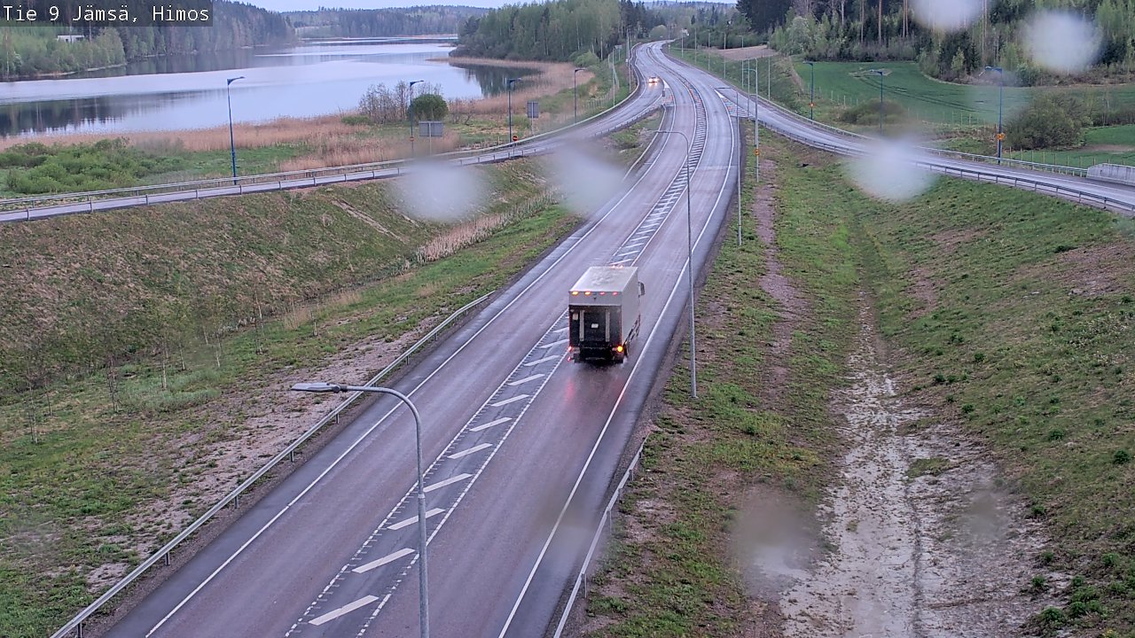 Weather Camera Image Road 9 Jämsä, Himos, Jämsä, Keski-Suomi
