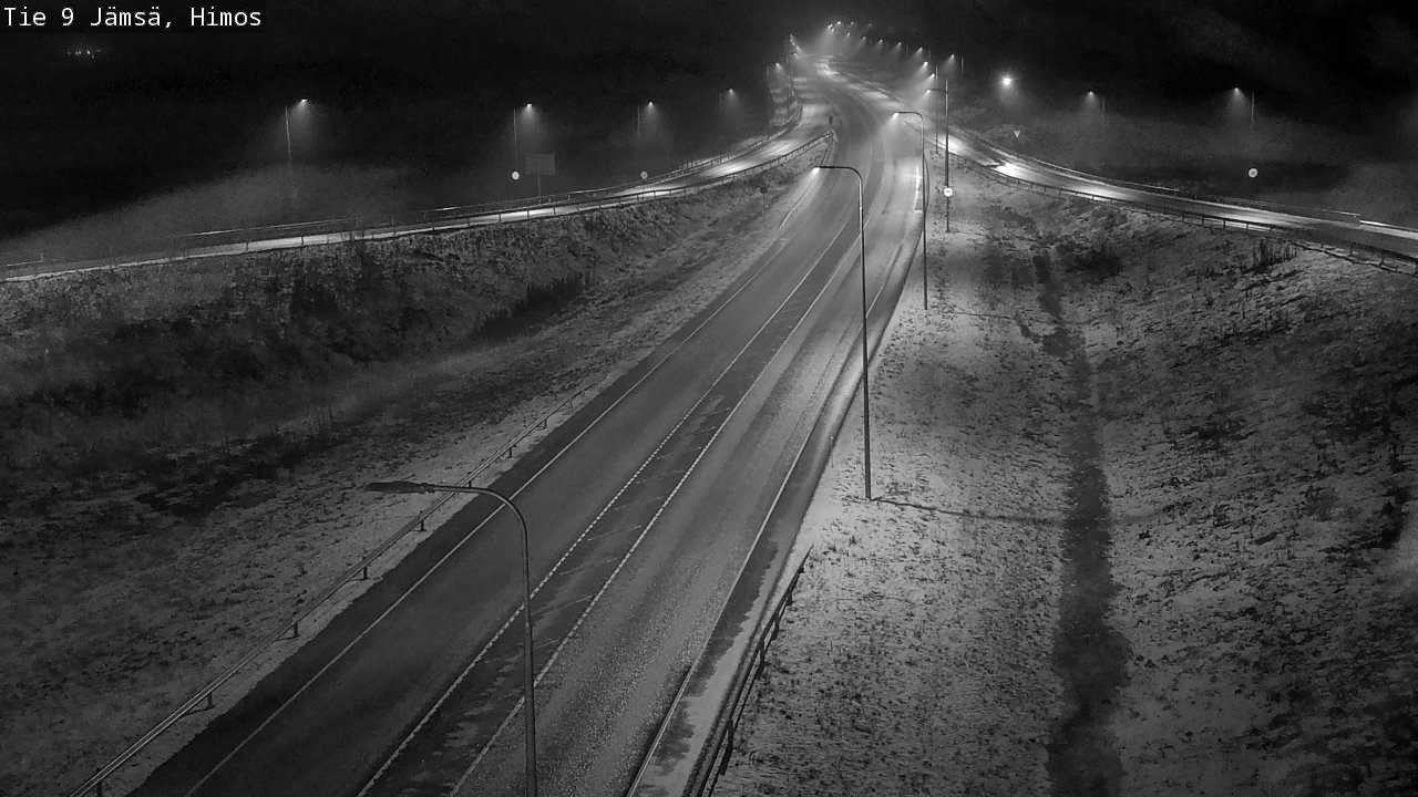 Weather Camera Image Road 9 Jämsä, Himos, Jämsä, Keski-Suomi