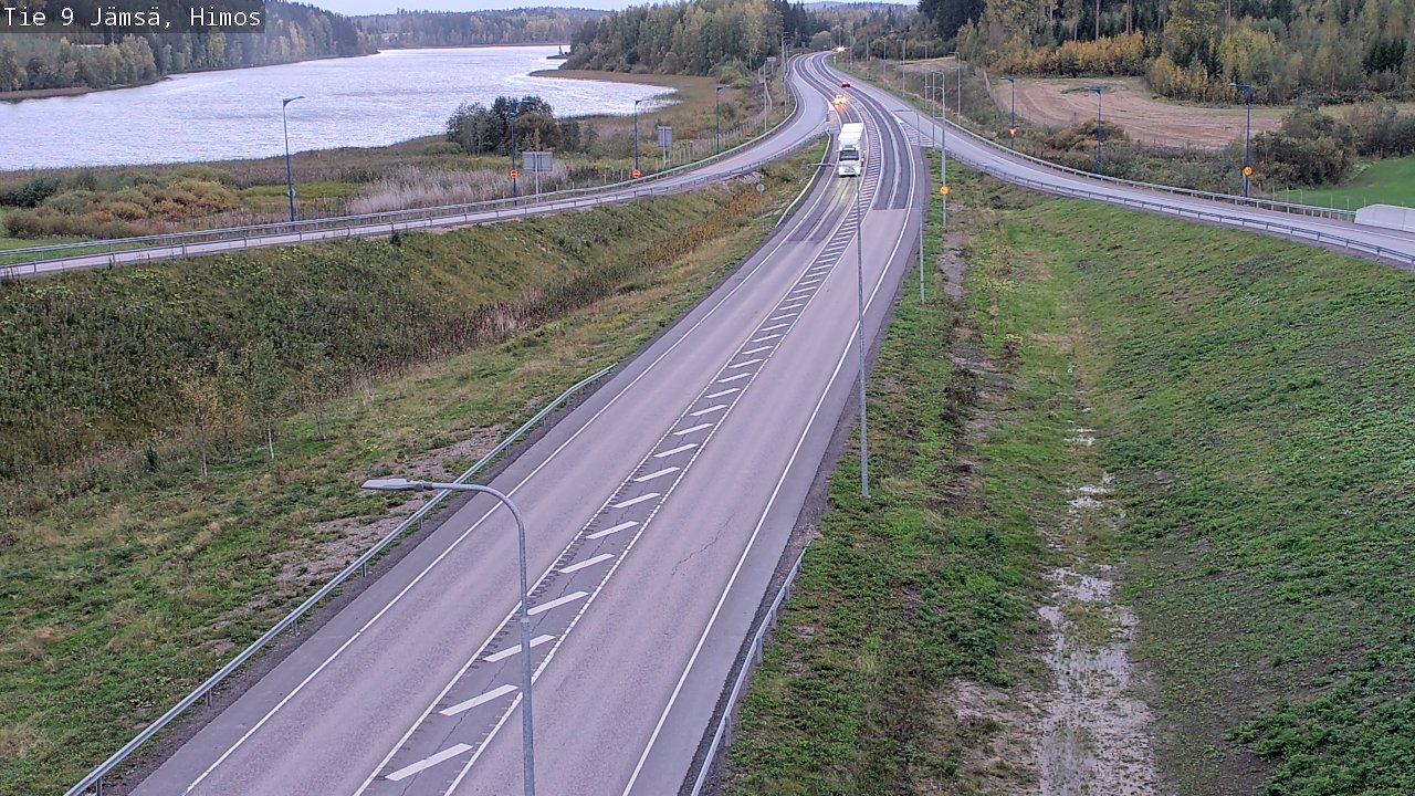 Weather Camera Image Road 9 Jämsä, Himos, Jämsä, Keski-Suomi