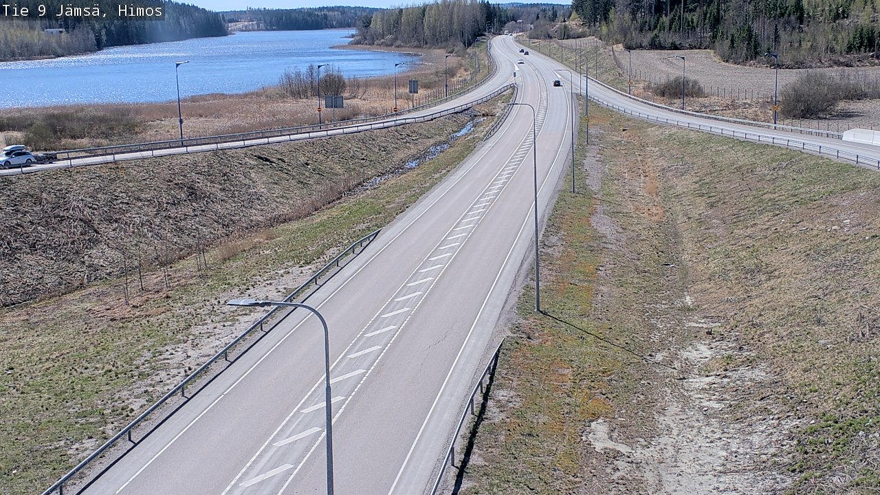 Weather Camera Image Road 9 Jämsä, Himos, Jämsä, Keski-Suomi