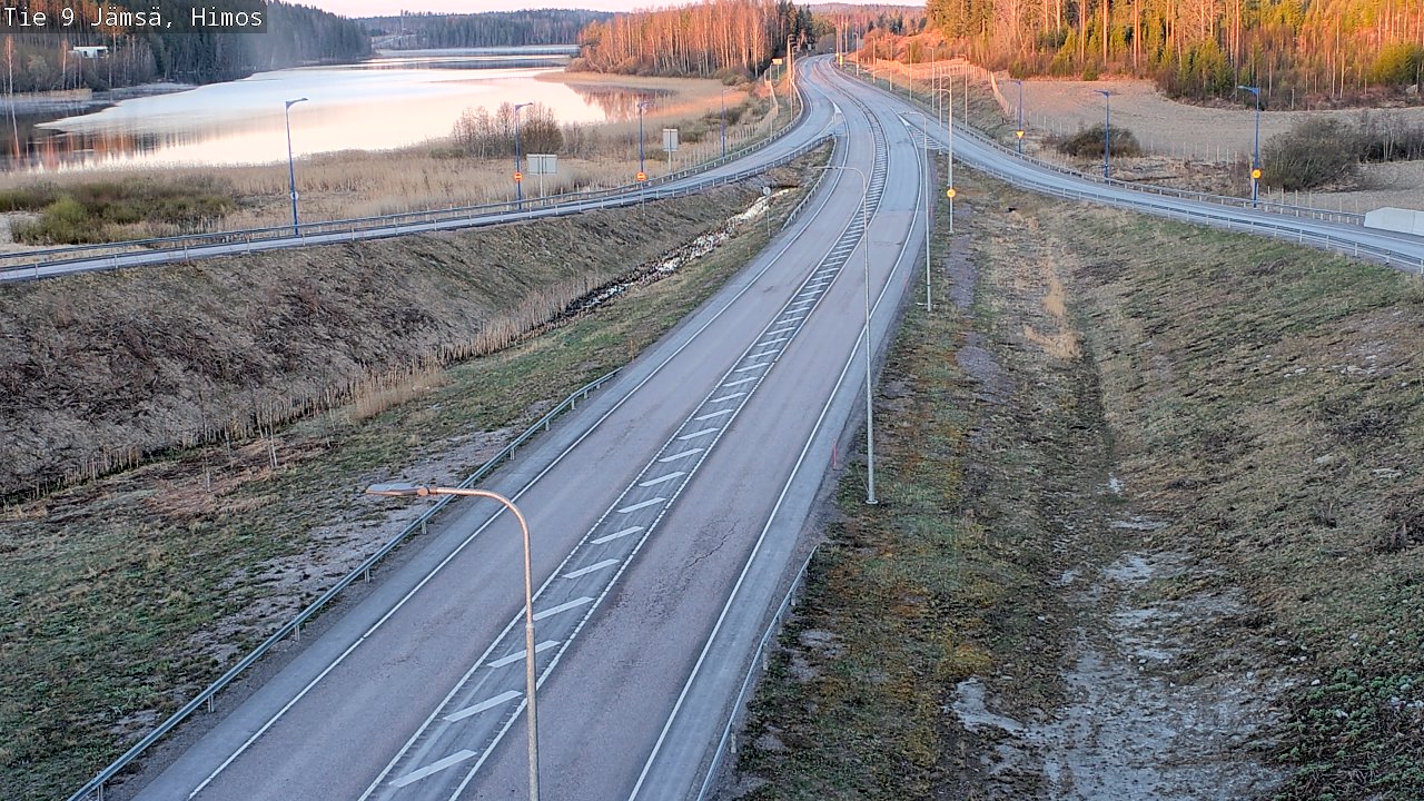 Weather Camera Image Road 9 Jämsä, Himos, Jämsä, Keski-Suomi