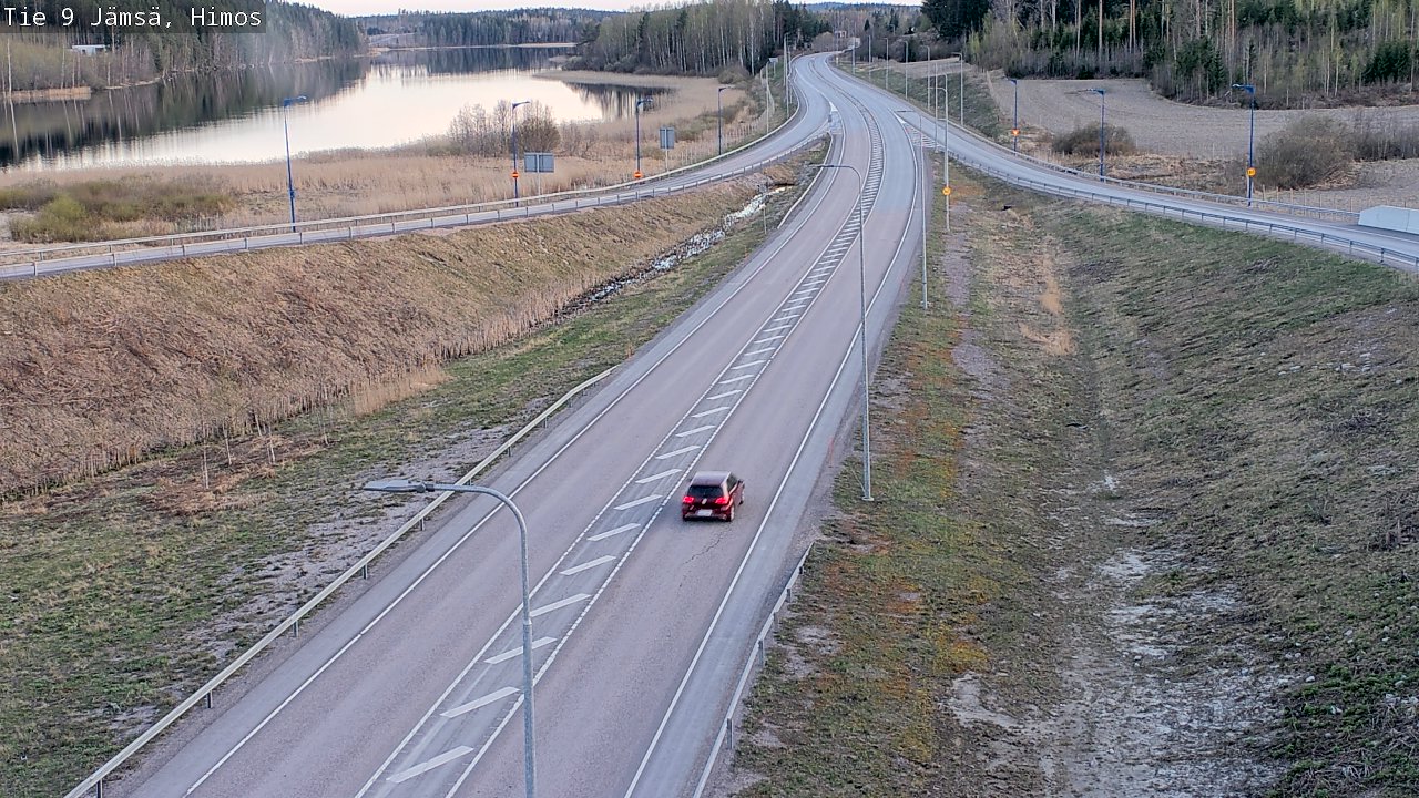 Weather Camera Image Road 9 Jämsä, Himos, Jämsä, Keski-Suomi