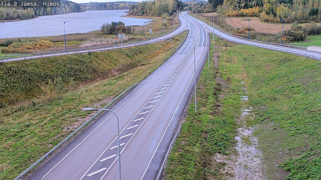 Weather Camera Image Road 9 Jämsä, Himos, Jämsä, Keski-Suomi