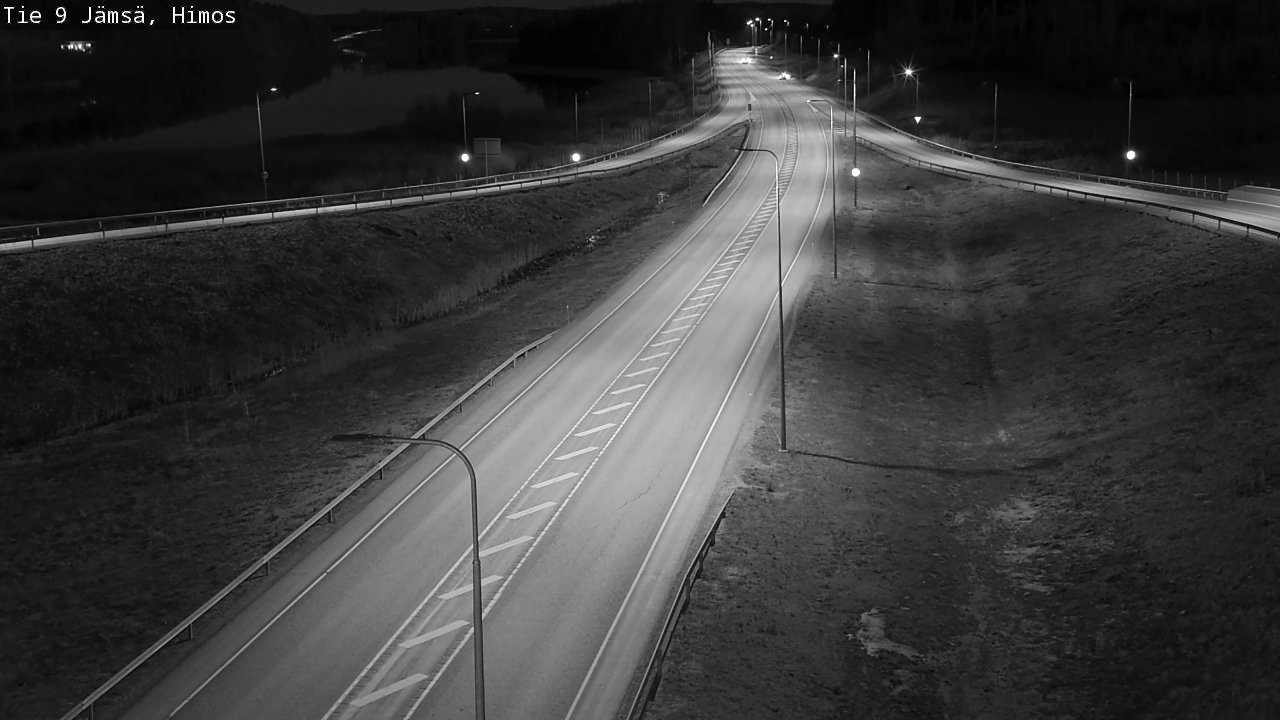 Weather Camera Image Road 9 Jämsä, Himos, Jämsä, Keski-Suomi