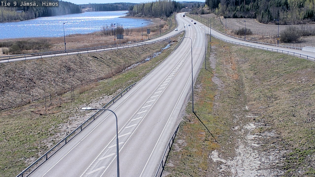 Weather Camera Image Road 9 Jämsä, Himos, Jämsä, Keski-Suomi