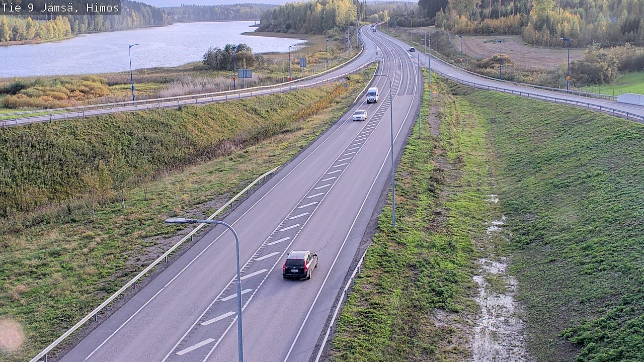 Weather Camera Image Road 9 Jämsä, Himos, Jämsä, Keski-Suomi