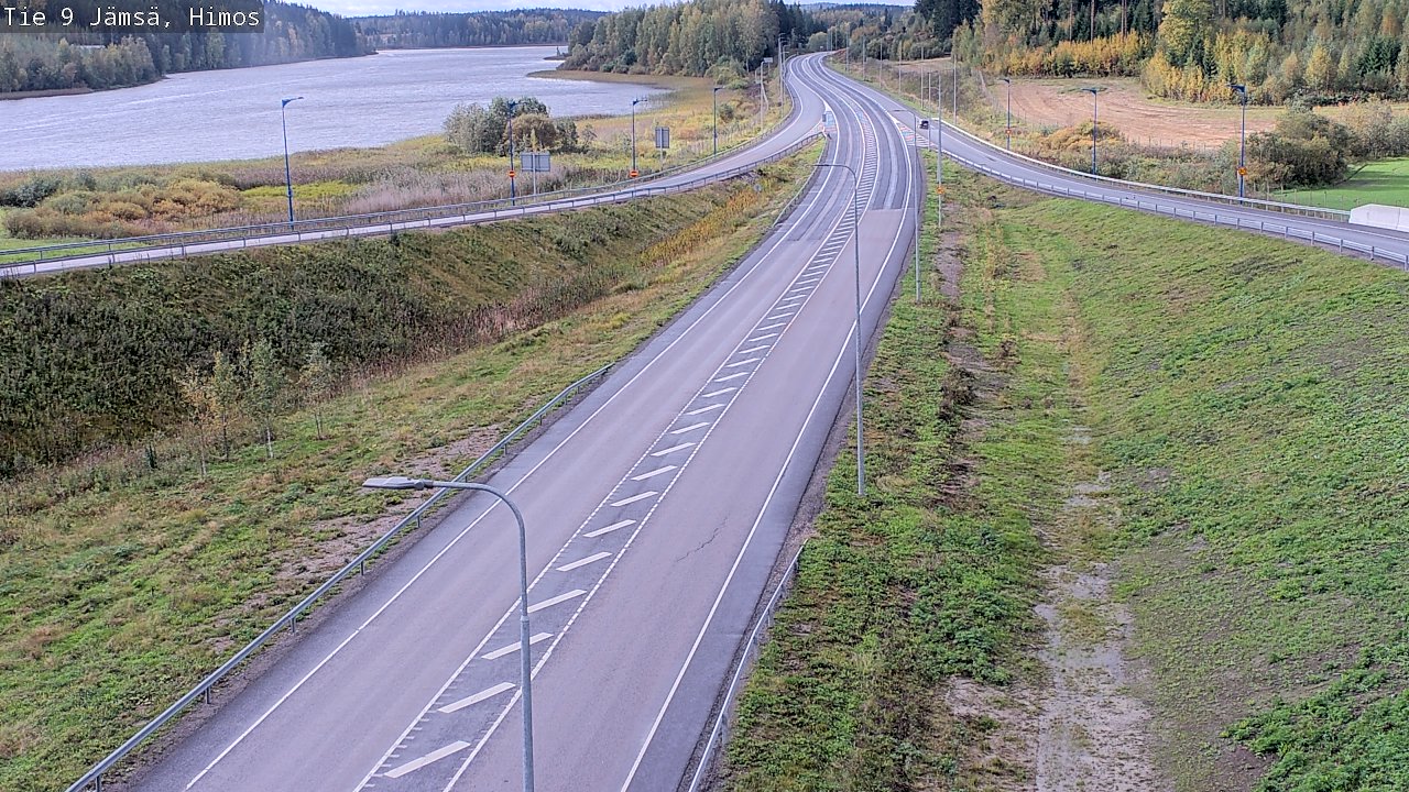 Weather Camera Image Road 9 Jämsä, Himos, Jämsä, Keski-Suomi
