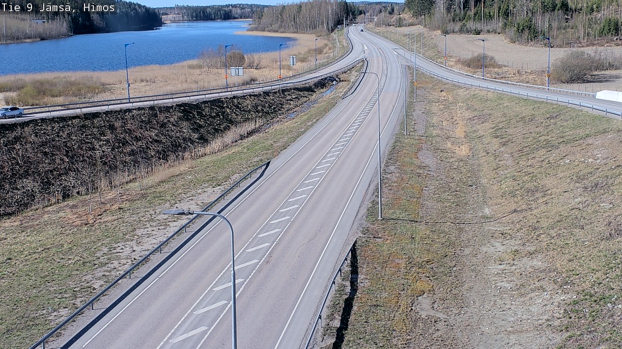 Weather Camera Image Road 9 Jämsä, Himos, Jämsä, Keski-Suomi