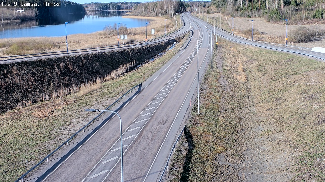 Weather Camera Image Road 9 Jämsä, Himos, Jämsä, Keski-Suomi