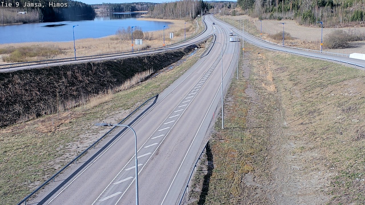 Weather Camera Image Road 9 Jämsä, Himos, Jämsä, Keski-Suomi