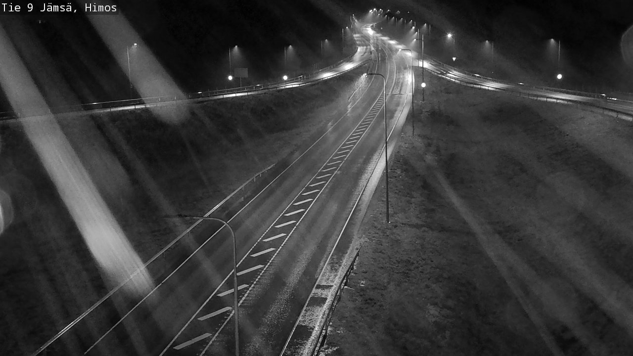 Weather Camera Image Road 9 Jämsä, Himos, Jämsä, Keski-Suomi