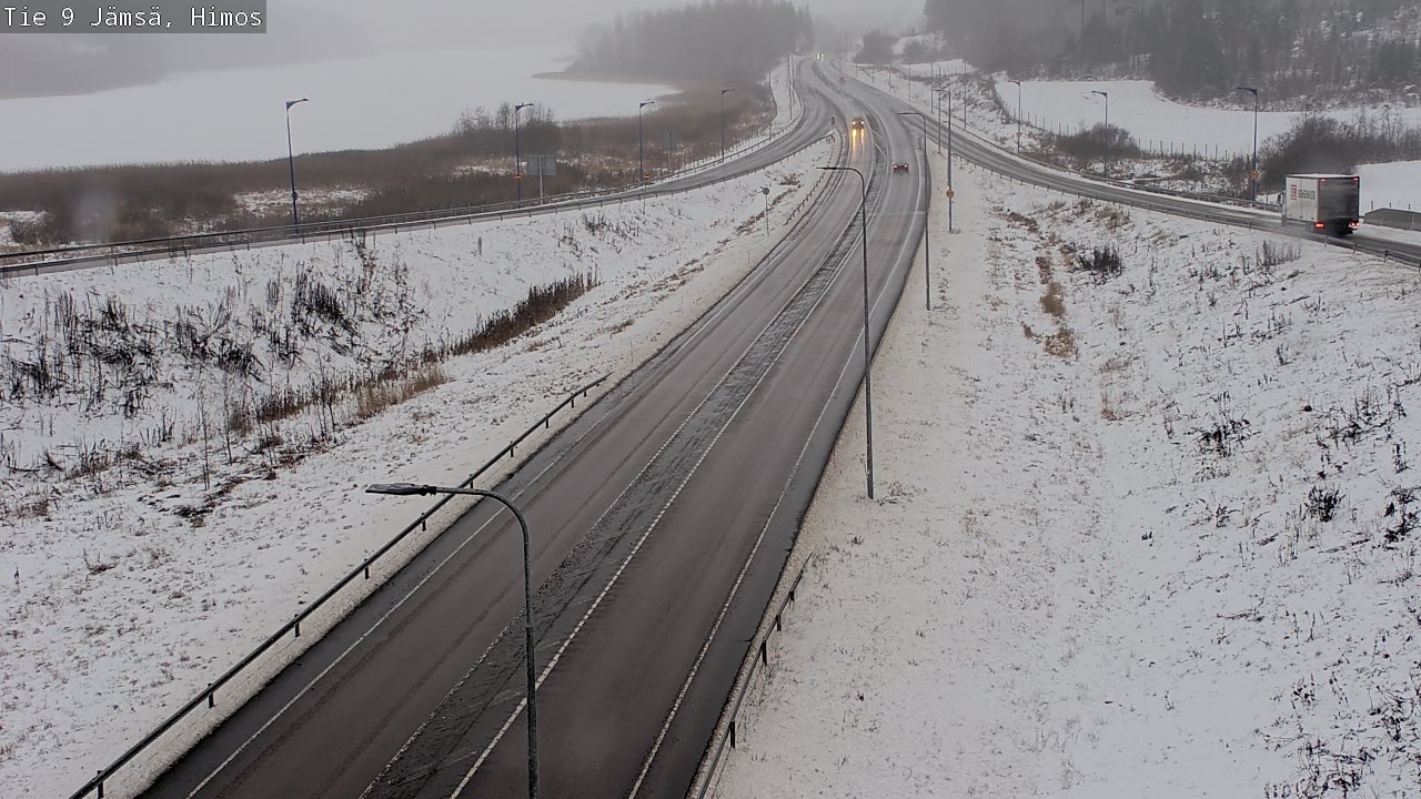 Weather Camera Image Road 9 Jämsä, Himos, Jämsä, Keski-Suomi