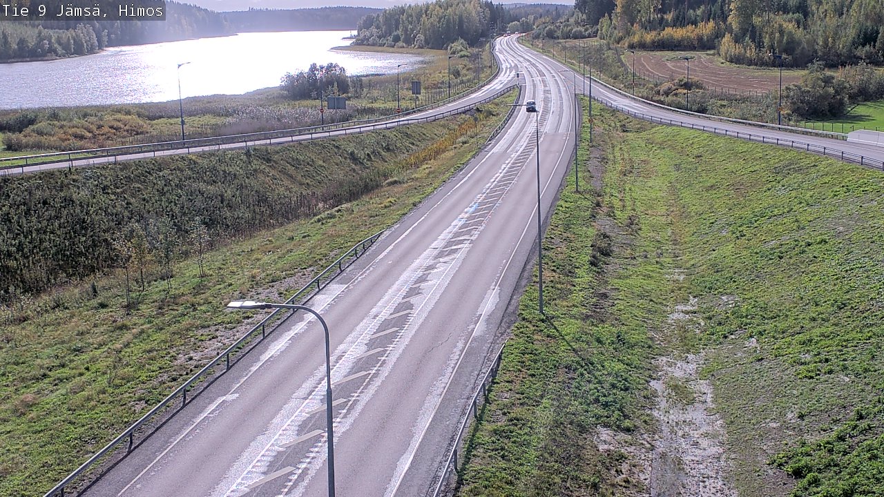 Weather Camera Image Road 9 Jämsä, Himos, Jämsä, Keski-Suomi