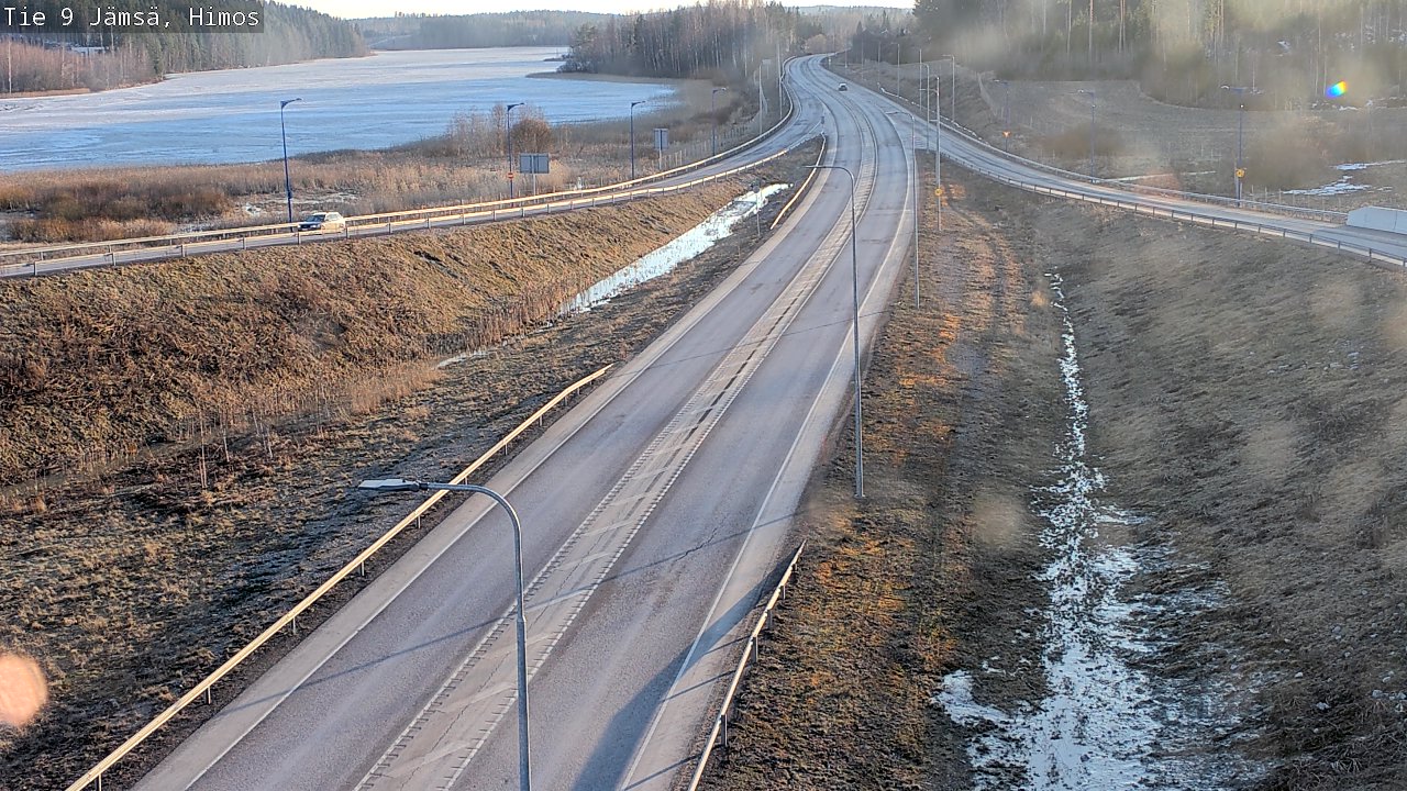 Weather Camera Image Road 9 Jämsä, Himos, Jämsä, Keski-Suomi