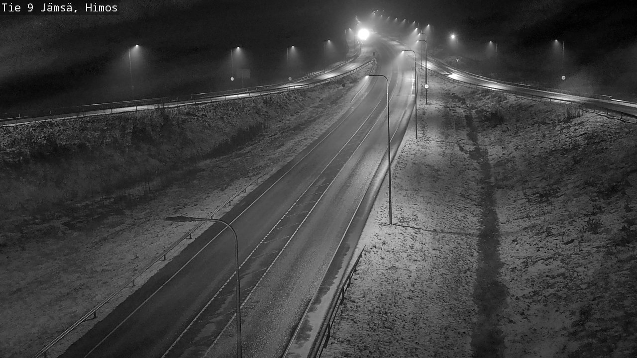 Weather Camera Image Road 9 Jämsä, Himos, Jämsä, Keski-Suomi