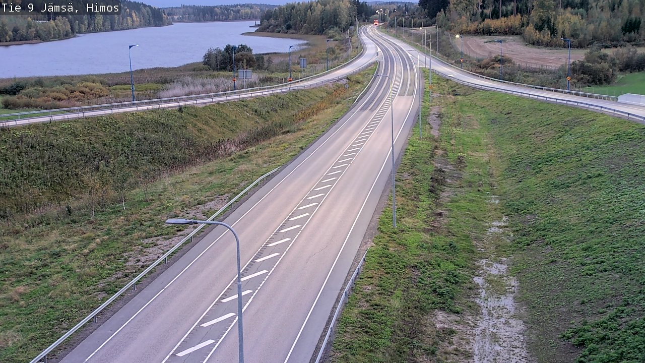 Weather Camera Image Road 9 Jämsä, Himos, Jämsä, Keski-Suomi