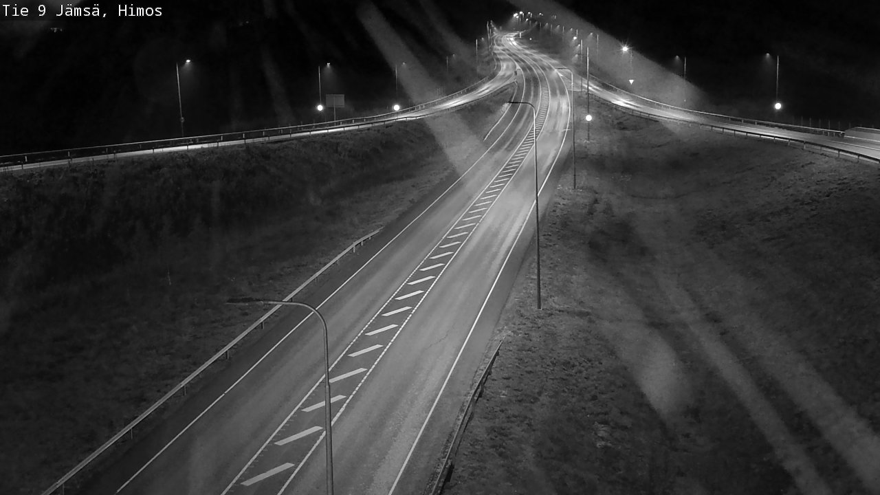 Weather Camera Image Road 9 Jämsä, Himos, Jämsä, Keski-Suomi