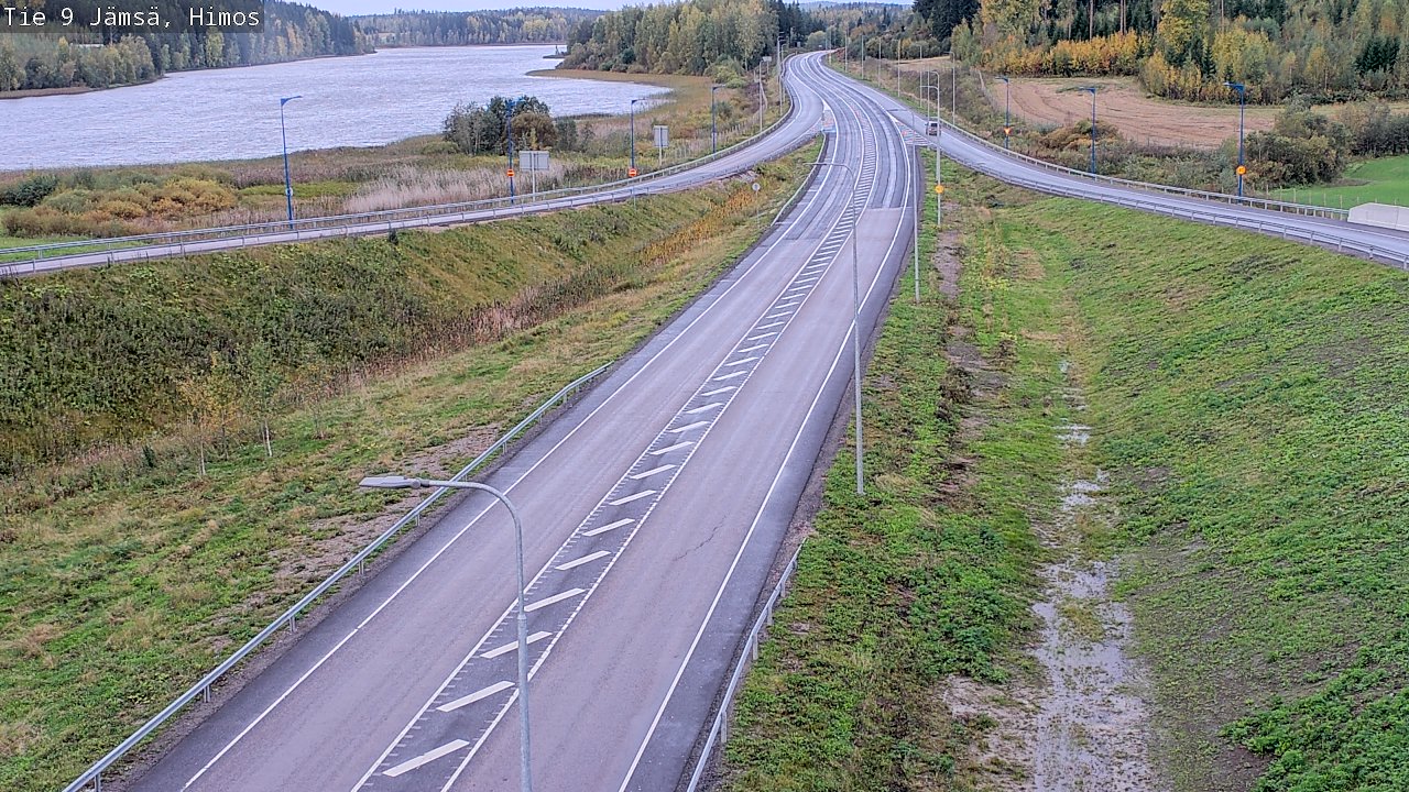 Weather Camera Image Road 9 Jämsä, Himos, Jämsä, Keski-Suomi