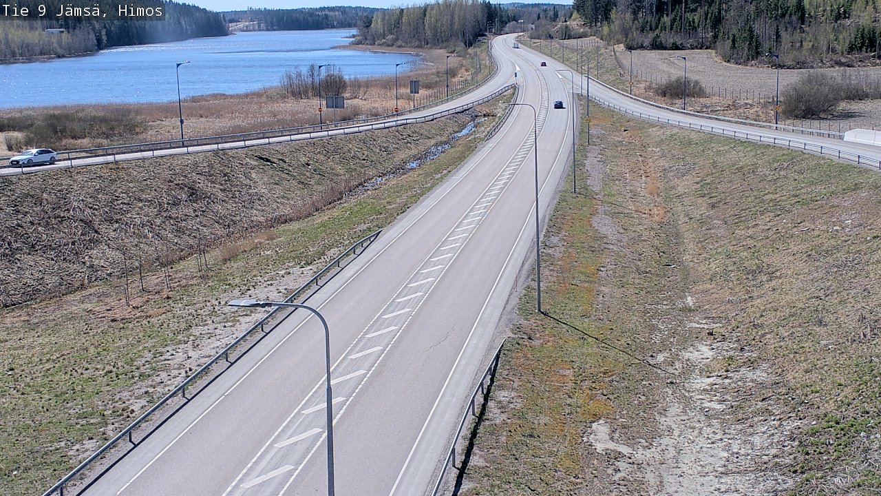 Weather Camera Image Road 9 Jämsä, Himos, Jämsä, Keski-Suomi