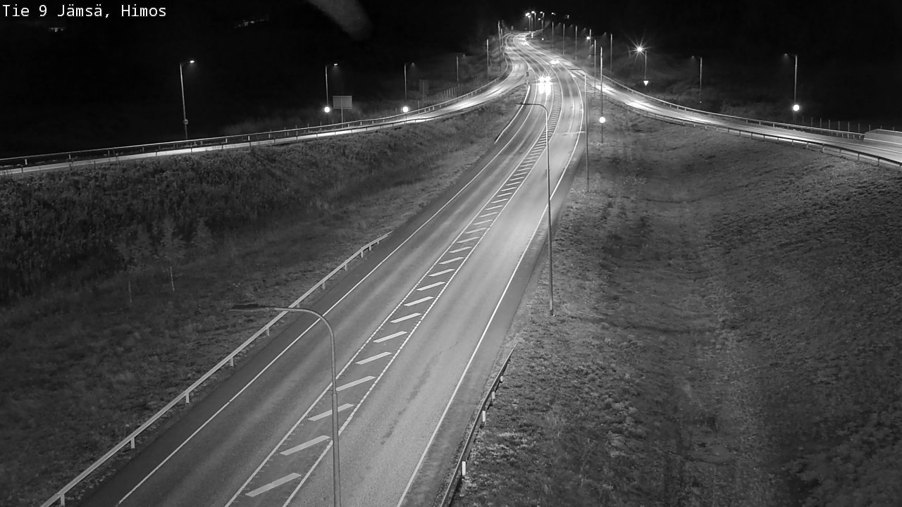 Weather Camera Image Road 9 Jämsä, Himos, Jämsä, Keski-Suomi