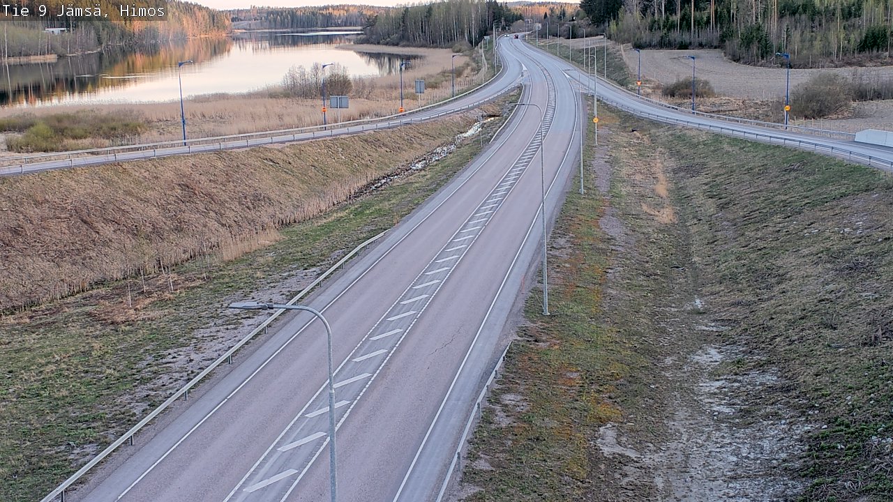 Weather Camera Image Road 9 Jämsä, Himos, Jämsä, Keski-Suomi