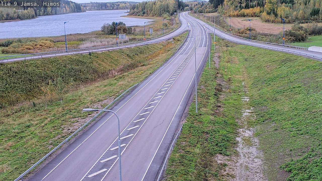 Weather Camera Image Road 9 Jämsä, Himos, Jämsä, Keski-Suomi