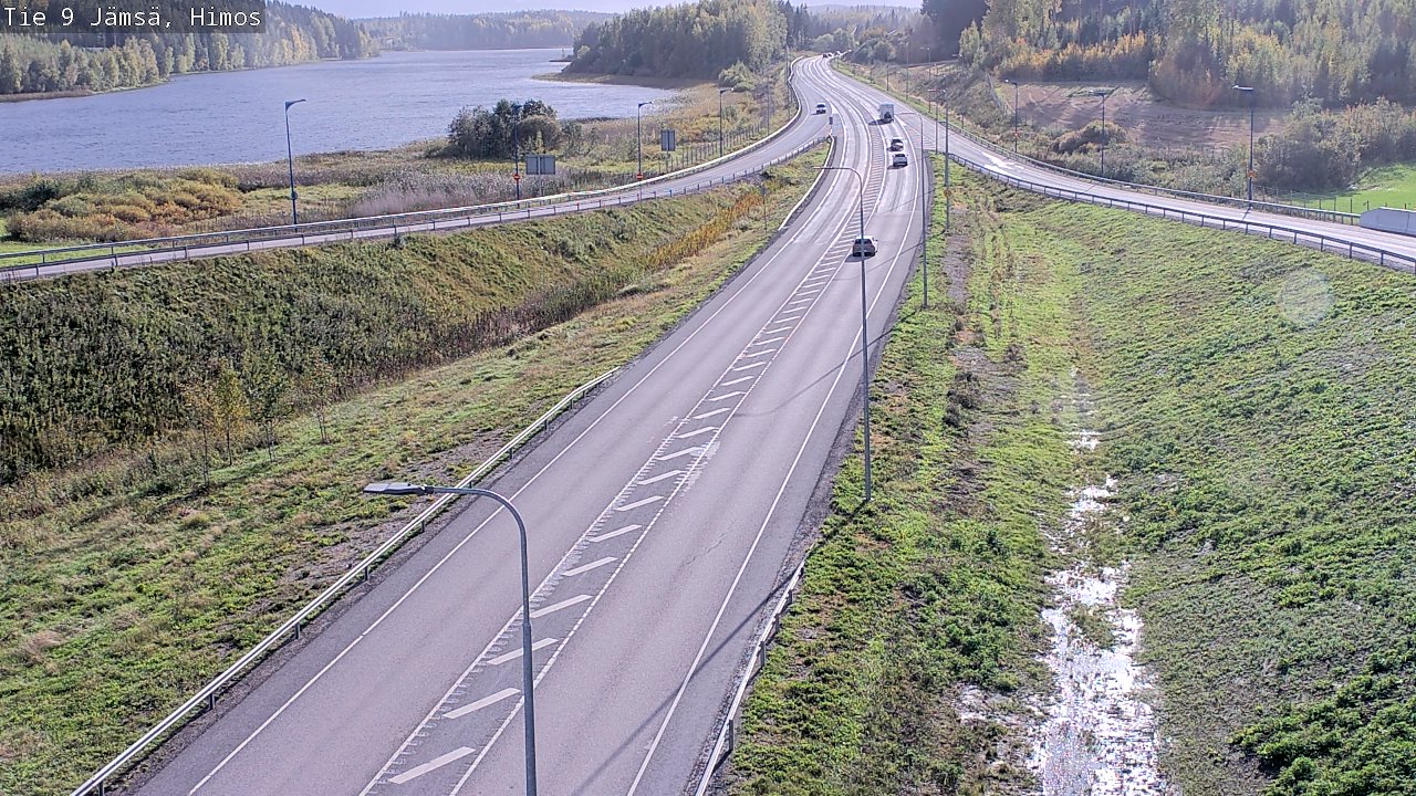 Weather Camera Image Road 9 Jämsä, Himos, Jämsä, Keski-Suomi