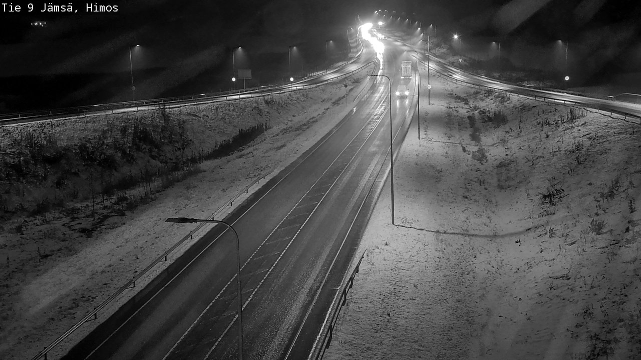 Weather Camera Image Road 9 Jämsä, Himos, Jämsä, Keski-Suomi