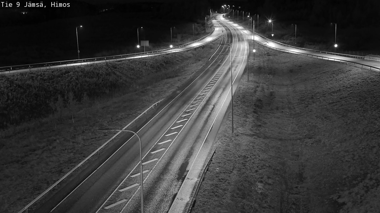 Weather Camera Image Road 9 Jämsä, Himos, Jämsä, Keski-Suomi