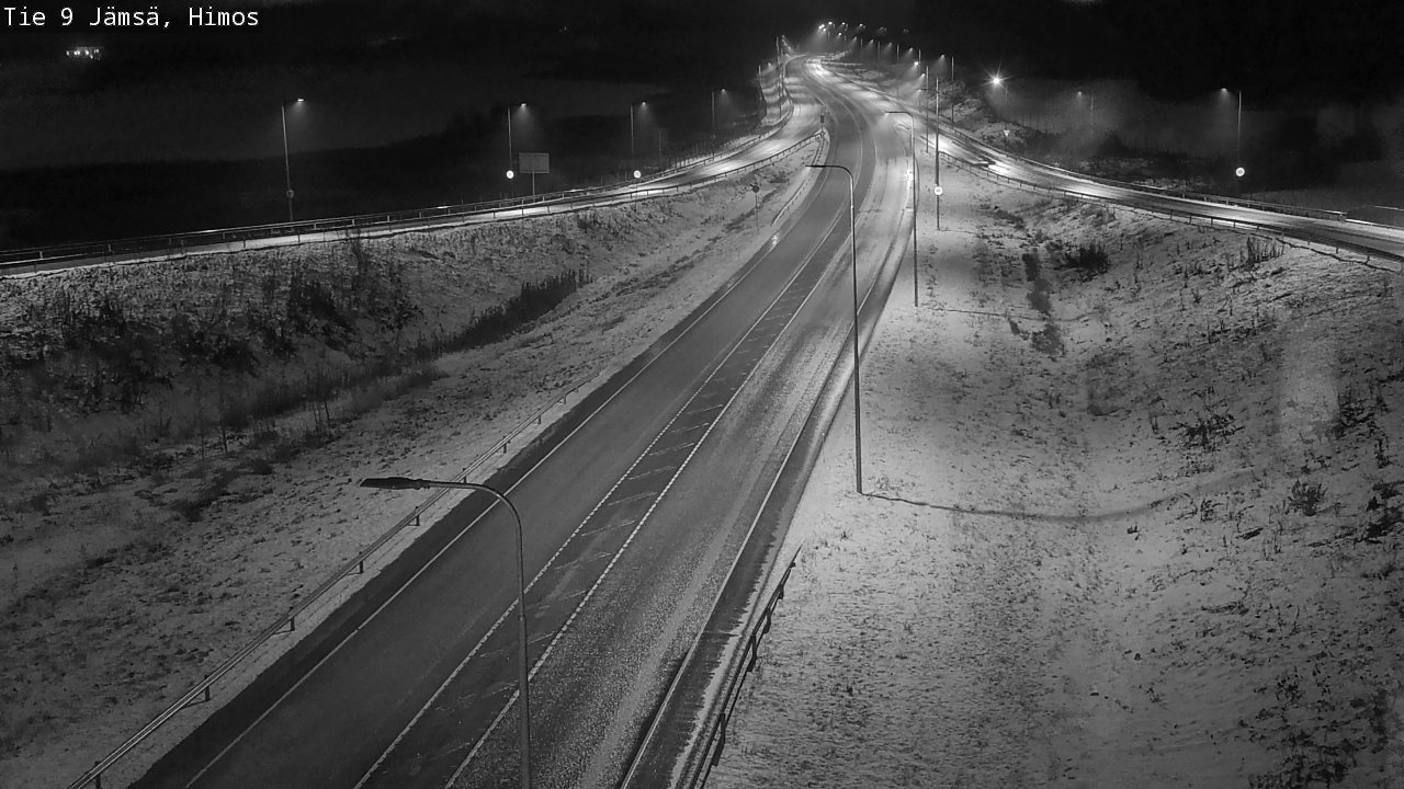 Weather Camera Image Road 9 Jämsä, Himos, Jämsä, Keski-Suomi