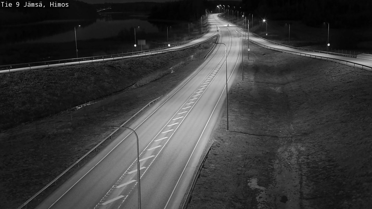 Weather Camera Image Väg 9 Jämsä, Himos, Jämsä, Keski-Suomi