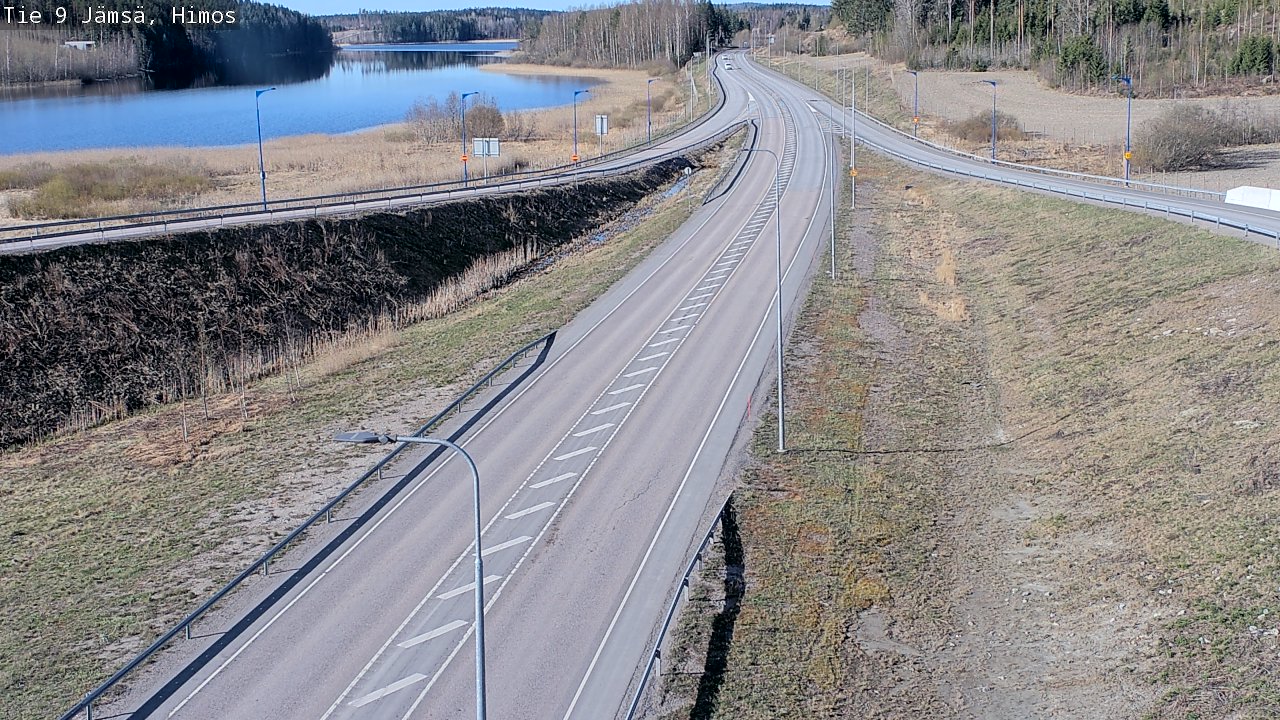Weather Camera Image Road 9 Jämsä, Himos, Jämsä, Keski-Suomi