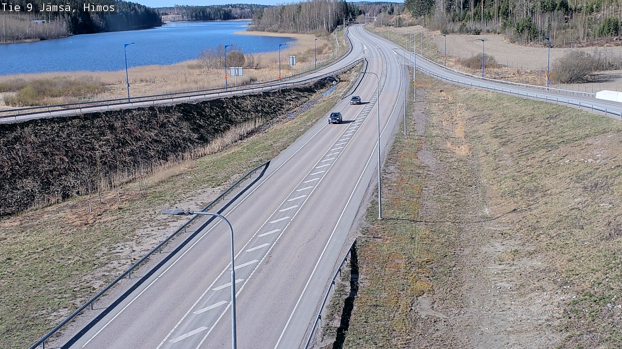 Weather Camera Image Road 9 Jämsä, Himos, Jämsä, Keski-Suomi