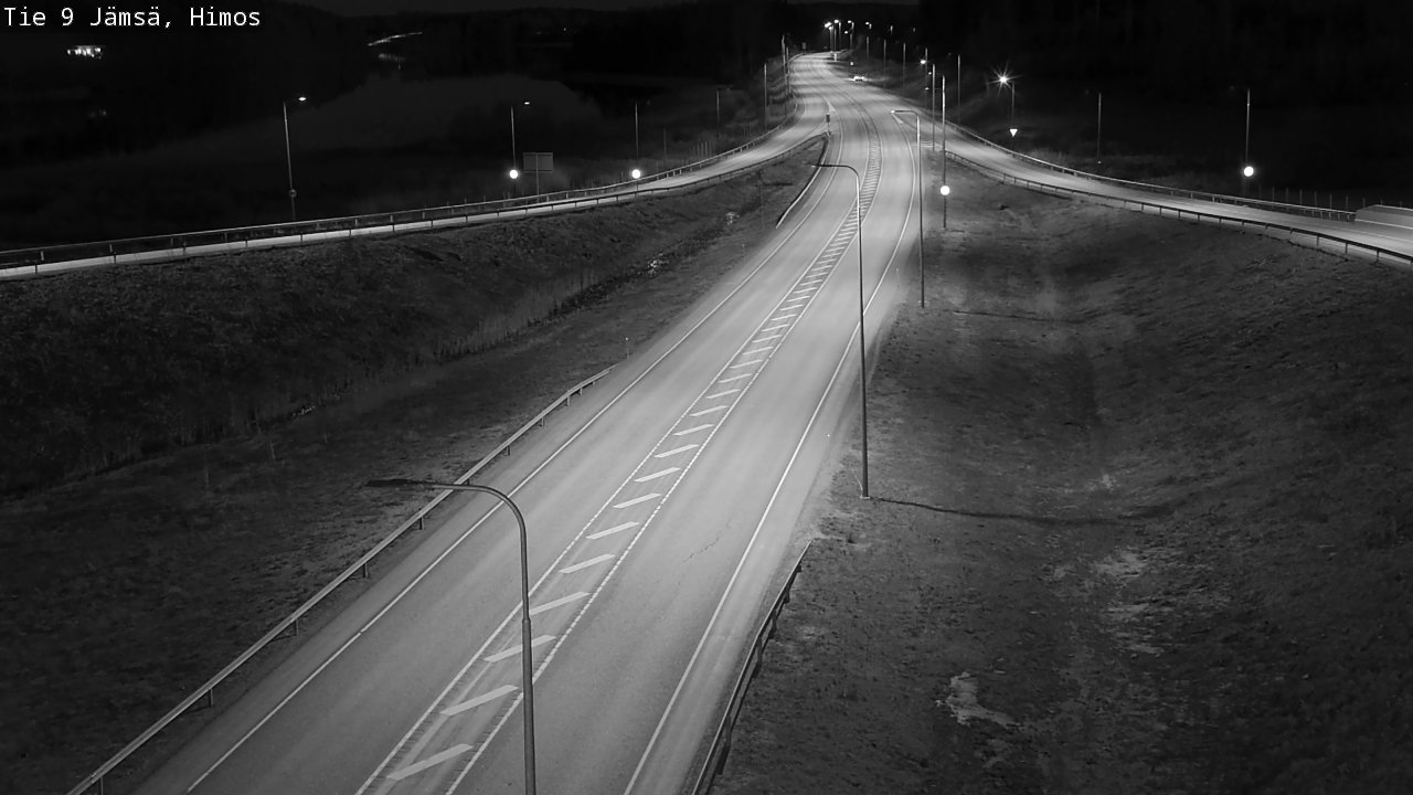 Weather Camera Image Road 9 Jämsä, Himos, Jämsä, Keski-Suomi