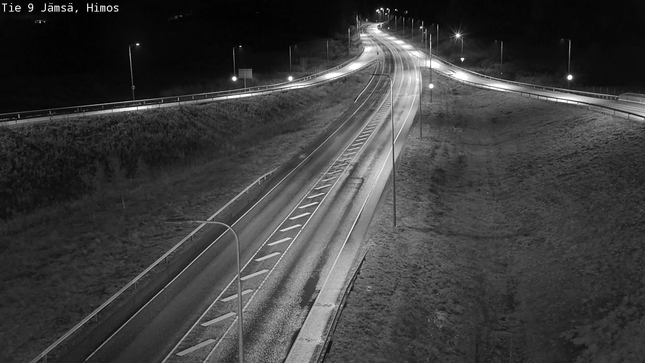 Weather Camera Image Road 9 Jämsä, Himos, Jämsä, Keski-Suomi