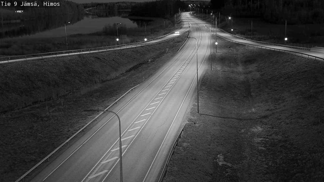 Weather Camera Image Road 9 Jämsä, Himos, Jämsä, Keski-Suomi