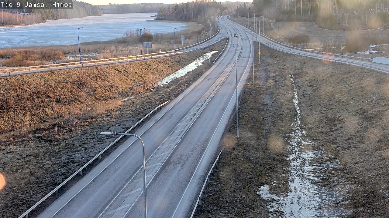Weather Camera Image Road 9 Jämsä, Himos, Jämsä, Keski-Suomi