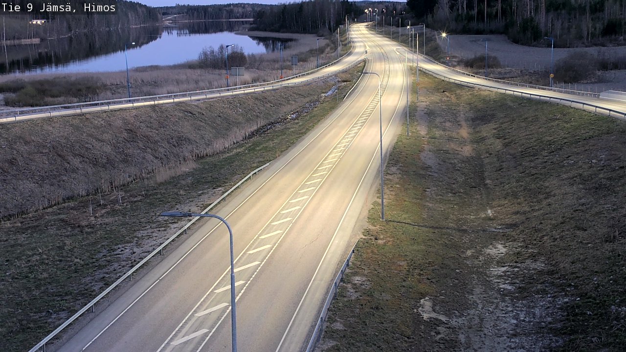 Weather Camera Image Road 9 Jämsä, Himos, Jämsä, Keski-Suomi