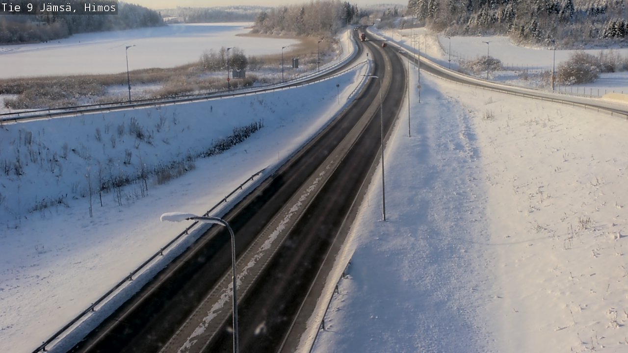 Weather Camera Image Road 9 Jämsä, Himos, Jämsä, Keski-Suomi