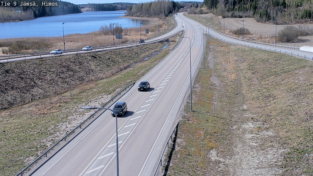 Weather Camera Image Road 9 Jämsä, Himos, Jämsä, Keski-Suomi