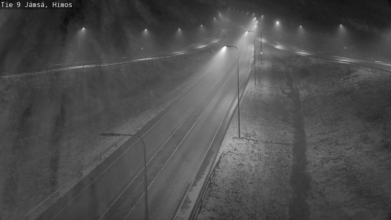 Weather Camera Image Road 9 Jämsä, Himos, Jämsä, Keski-Suomi