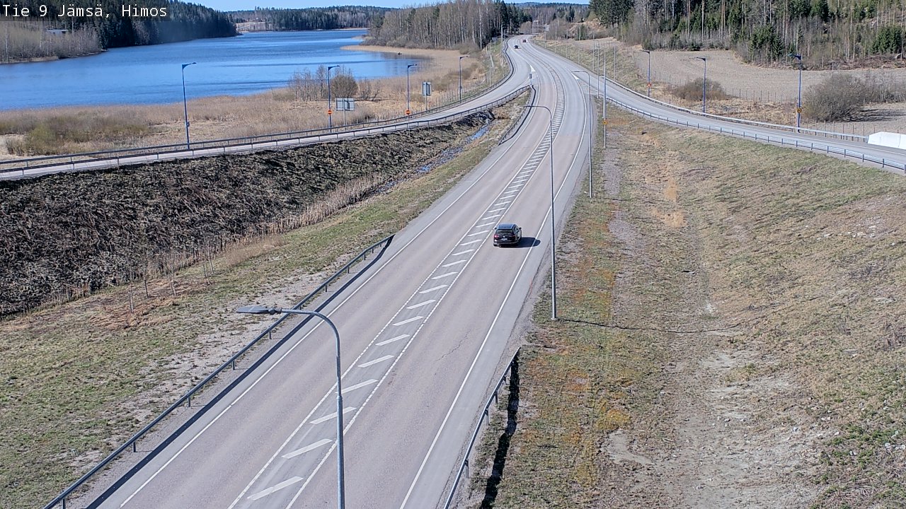 Weather Camera Image Road 9 Jämsä, Himos, Jämsä, Keski-Suomi