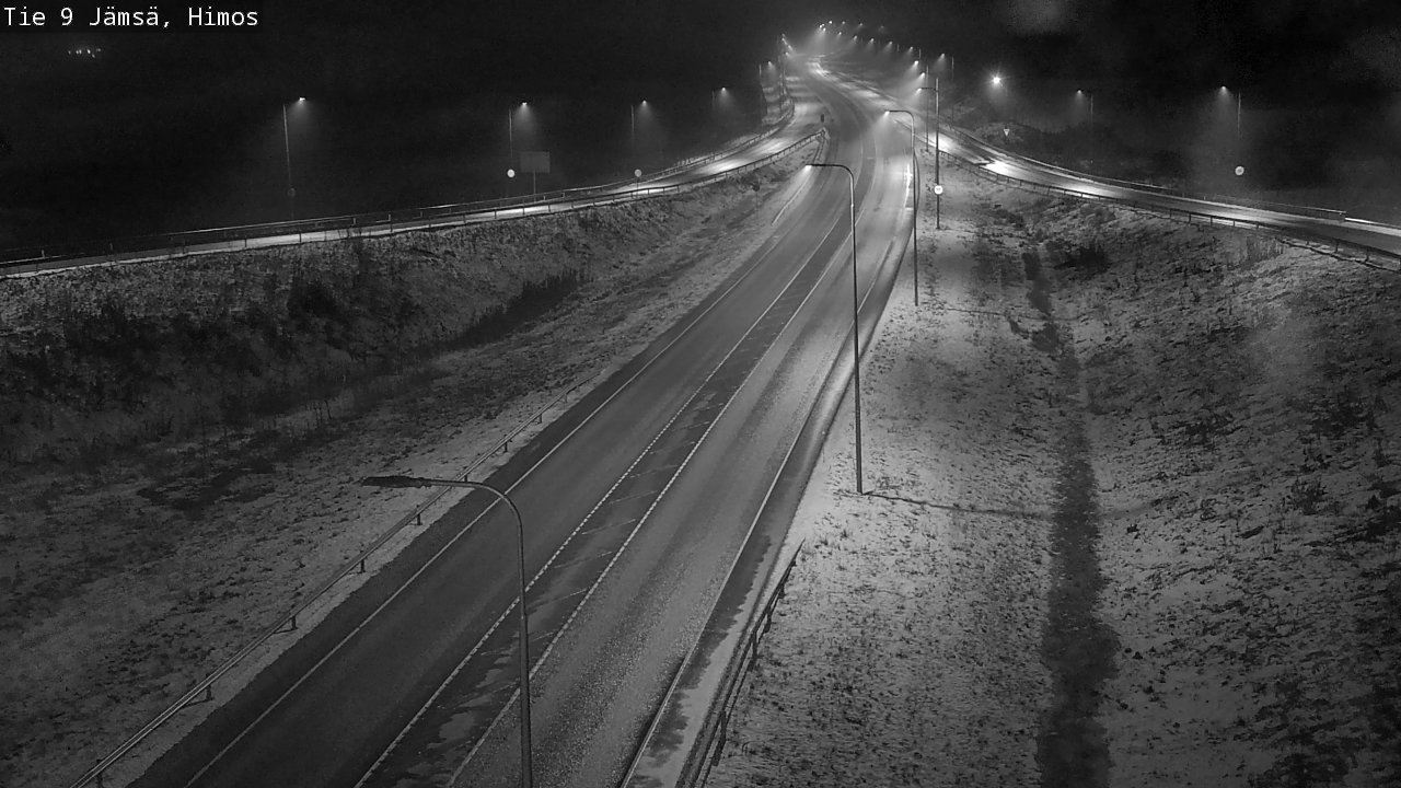 Weather Camera Image Road 9 Jämsä, Himos, Jämsä, Keski-Suomi