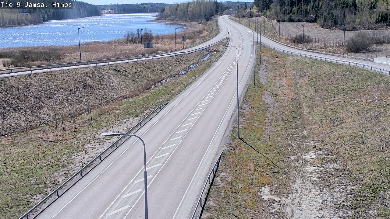 Weather Camera Image Road 9 Jämsä, Himos, Jämsä, Keski-Suomi