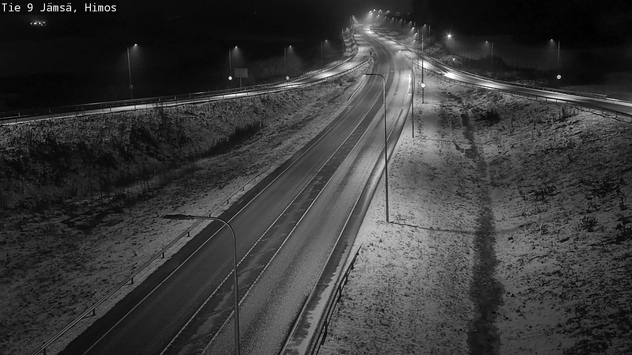 Weather Camera Image Road 9 Jämsä, Himos, Jämsä, Keski-Suomi