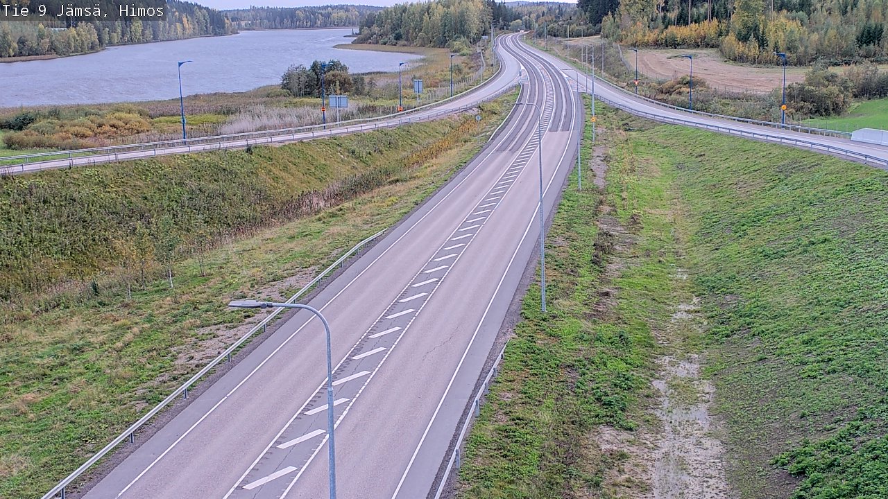 Weather Camera Image Road 9 Jämsä, Himos, Jämsä, Keski-Suomi