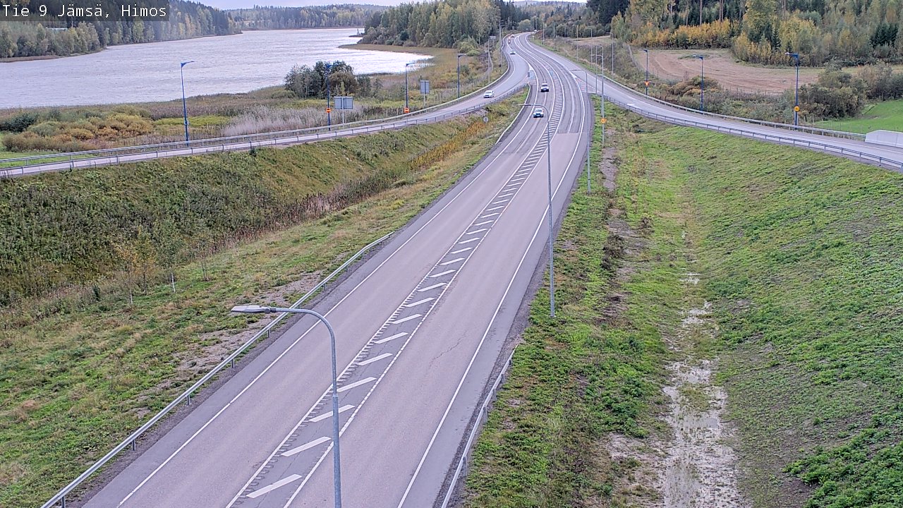 Weather Camera Image Road 9 Jämsä, Himos, Jämsä, Keski-Suomi