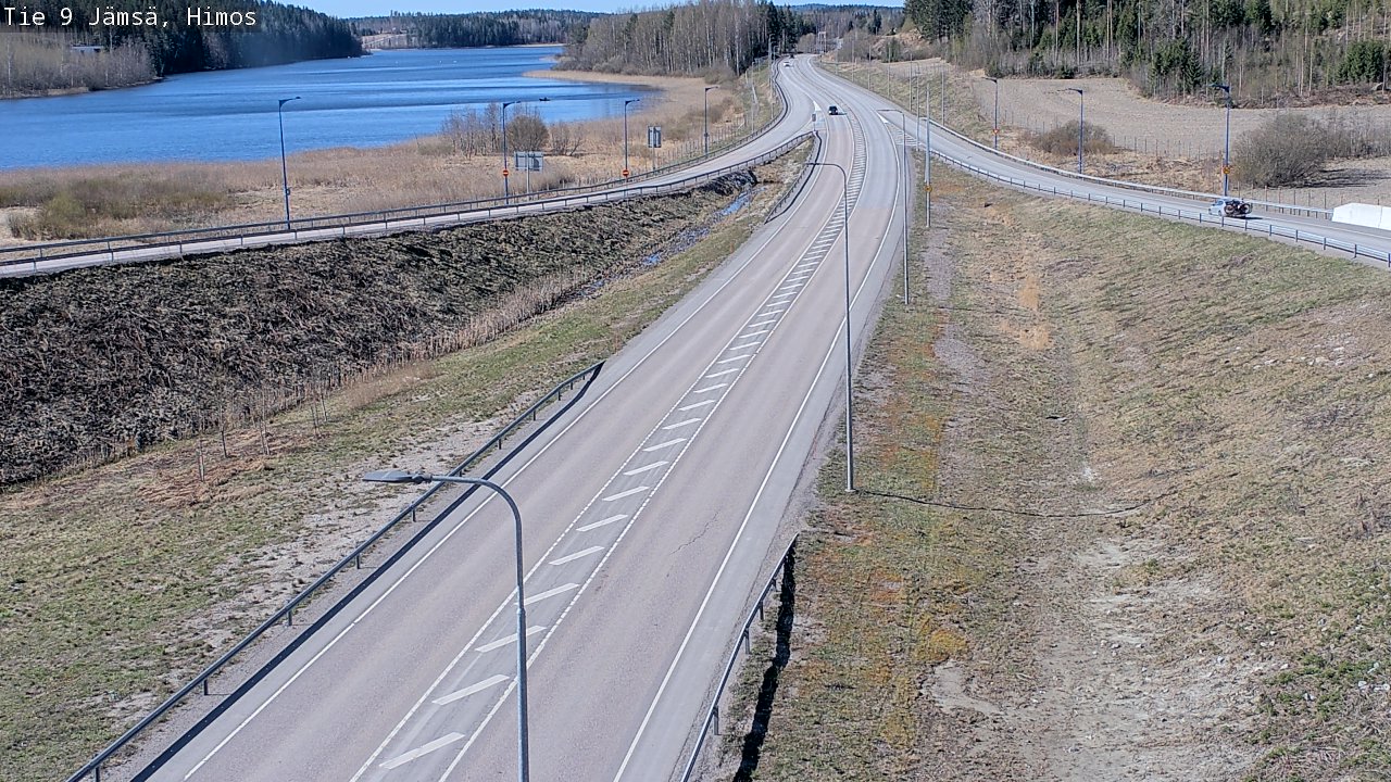 Weather Camera Image Road 9 Jämsä, Himos, Jämsä, Keski-Suomi
