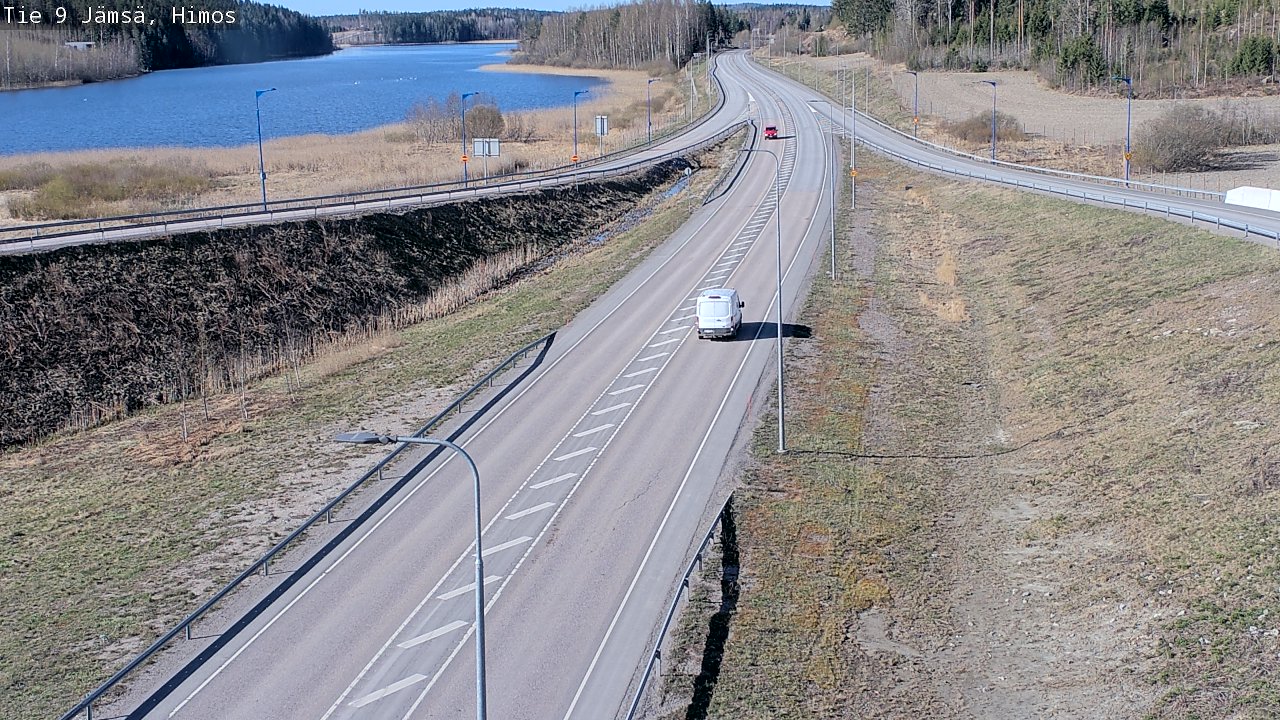 Weather Camera Image Road 9 Jämsä, Himos, Jämsä, Keski-Suomi