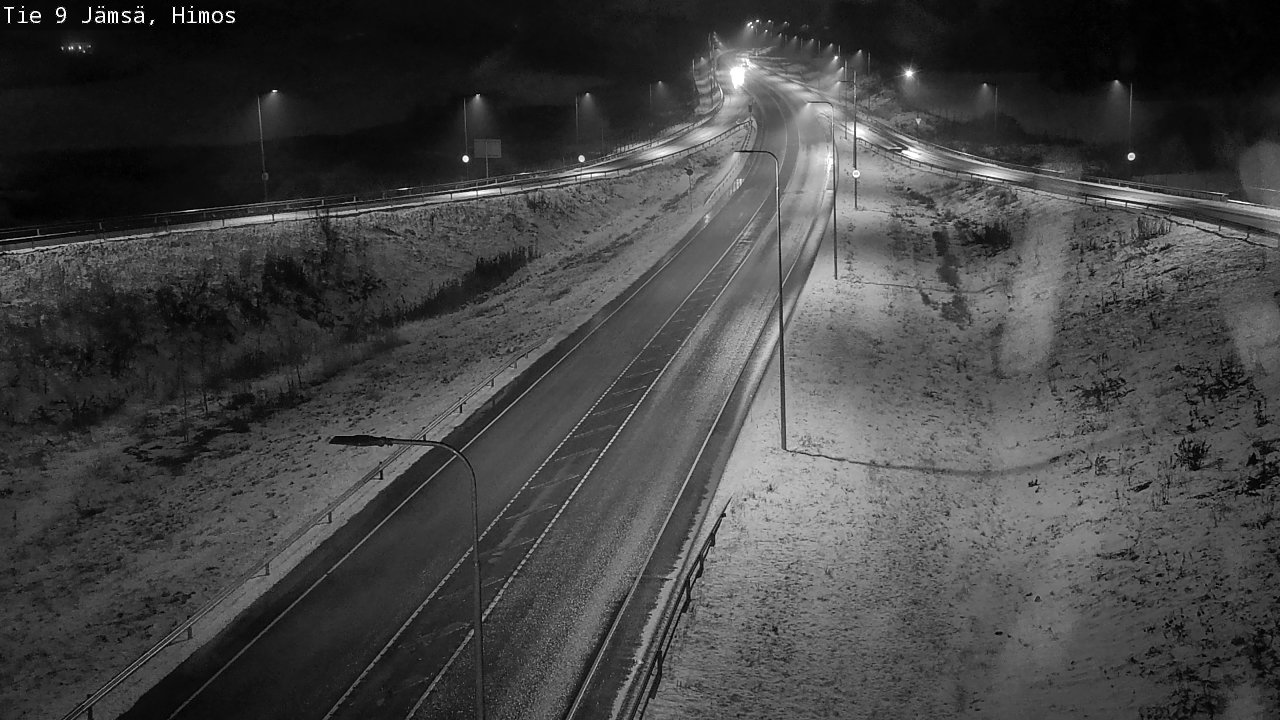 Weather Camera Image Road 9 Jämsä, Himos, Jämsä, Keski-Suomi